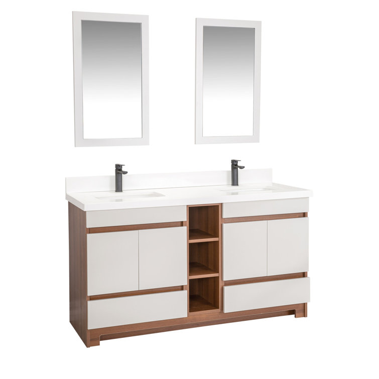 Ebern Designs Kulia 150Mm Freestanding Double Bathroom Vanity with